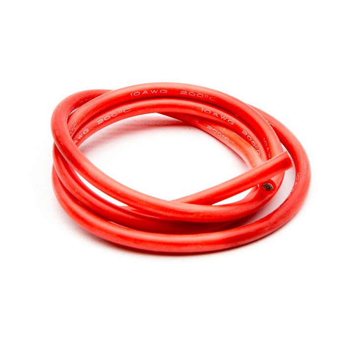 Dynamite 10AWG Silicone Wire 3ft Red