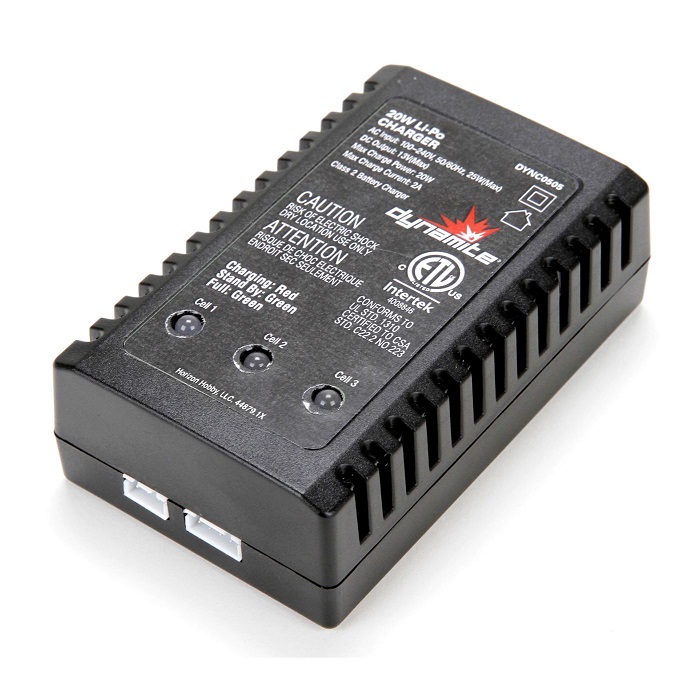 Dynamite 20W LiPo AC Battery Charger