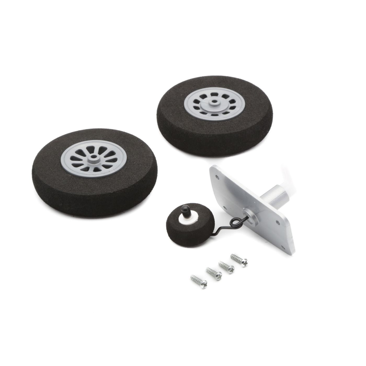 E-flite P-51D Mains 65mm & Tail 28mm Wheel