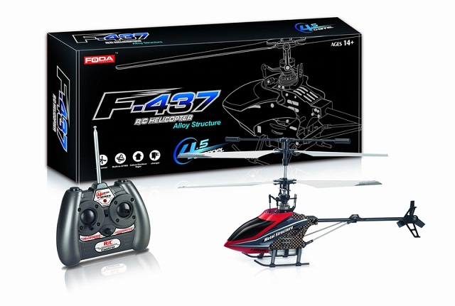 Fodo F-437 Heli 4 ch with Gyro