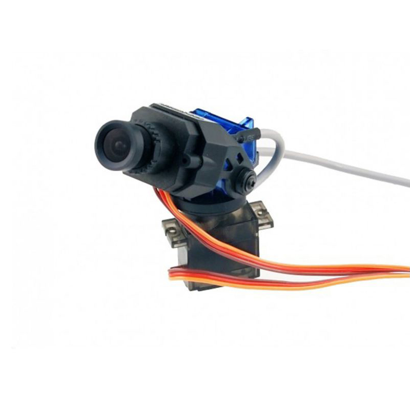 Fat Shark FPV 700TVL WDR CMOS on Pan/Tilt/Roll Mount