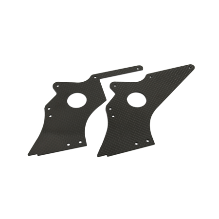 Guai X7 CF Back Brace Set