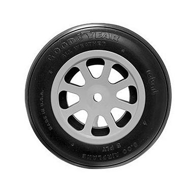 Robart F4U-1D 5Inc AlumWheel & Tire White