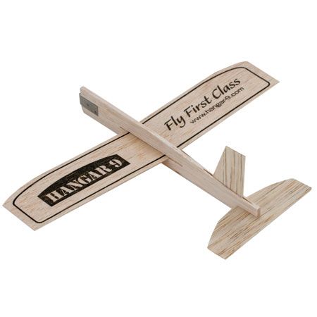 Hanger 9 Logo Balsa Wood Glider