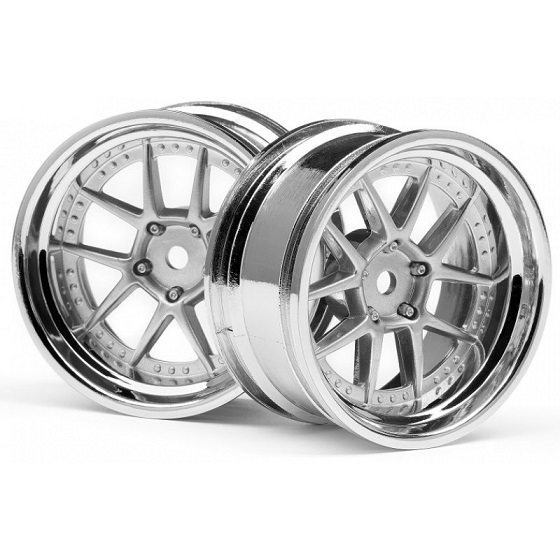 HPI DY-Champion 26mm Wheel Chrome/Silver E10