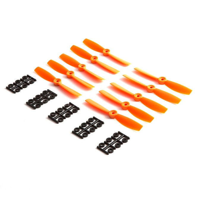 HQProp Bullnose Prop Orange CW+CCW 5x4.5 (10)