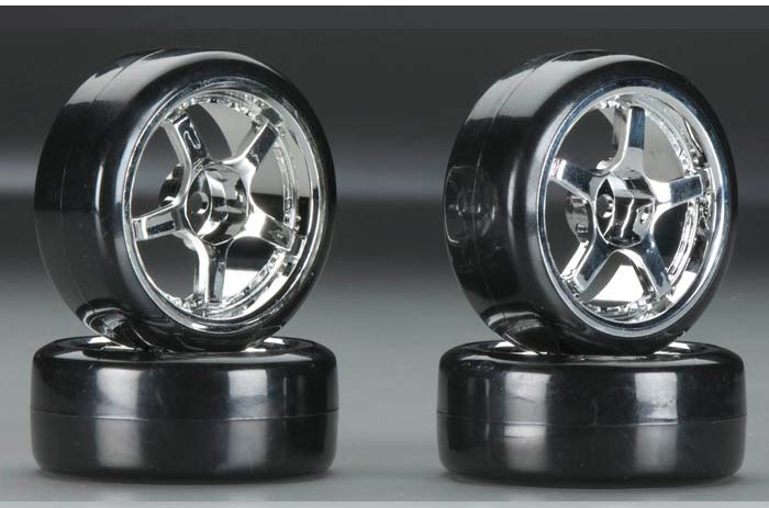 Team Integy Type1 Complete Wheel/Tire Set(4) Drift