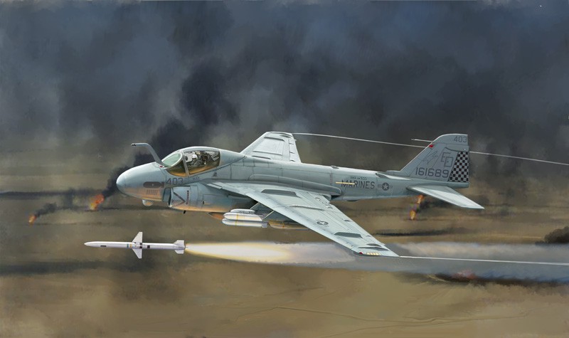 Italeri 1/72 A-6E Tram Intruder - Super Decal Sheet Included Pro