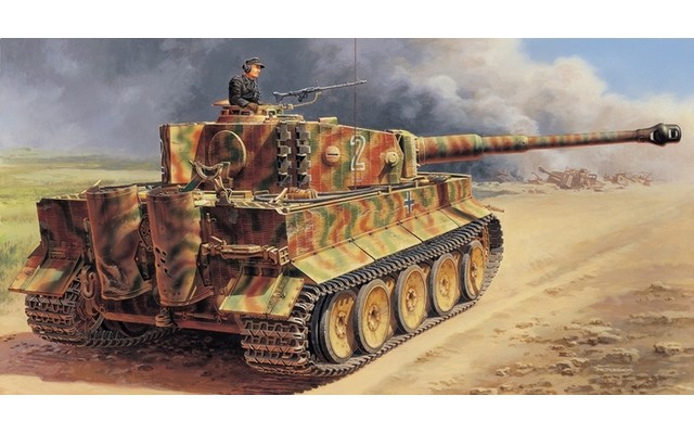 Italeri 1/35 Pz.Kpfw.VI Tiger I Ausf.E Mid-Production