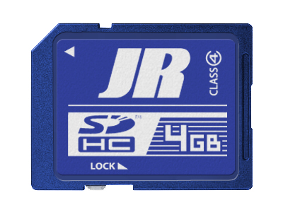 JR-SDM4G SD memory card(4GB)