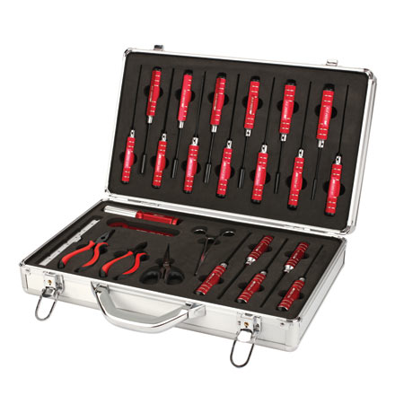 JR Aircaft Tool Set with Aluminum Case