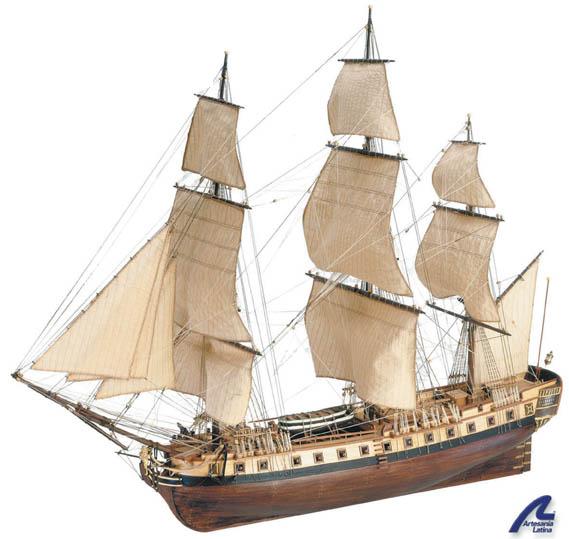 Artesania Latina - Hermione Lafayette 1780