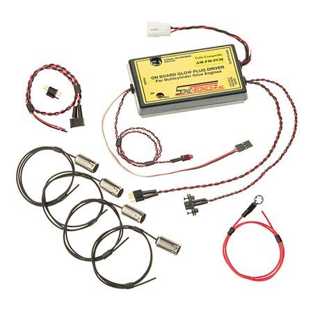 McDaniel RC Electronics 4.8V Pulsed On Board Glow Driver - 4 Cyl