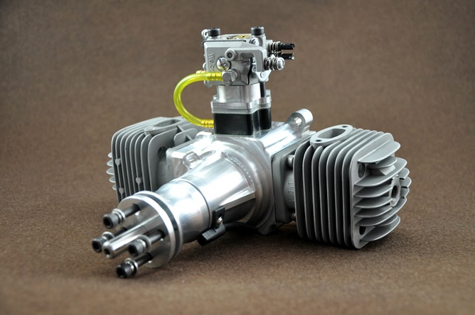 DLA 64cc angled w/mufflers