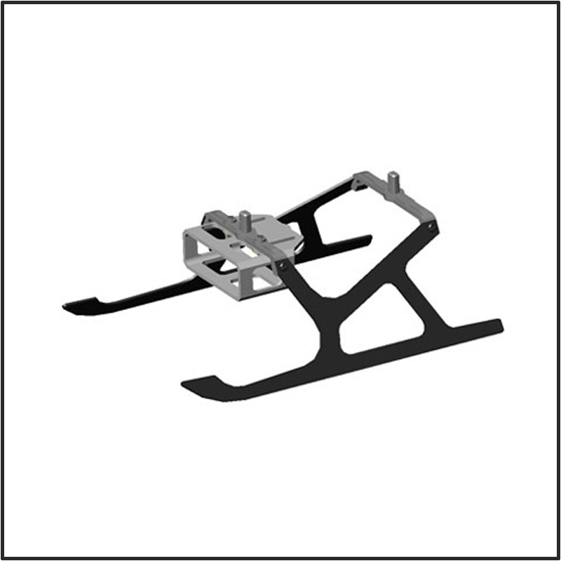 MicroHeli Aluminum Carbon Fiber Landing Gear MCP