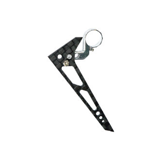 MicroHeli Alum Tail M Mount w/Vertical Fin mCP X