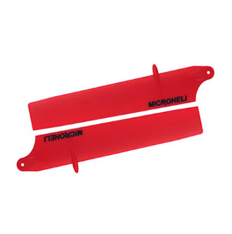 Blade Nano CP X Long Bullet Plastic Main Bld 94mm,Red,Bl