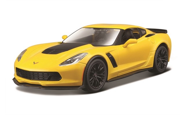 Maisto 1/24 Chevrolet Corvette Z06 2015  (Yellow)