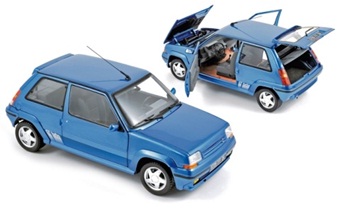 Norev 1/18 Renault Super 5 GT Turbo 1987 - Metallic Blue