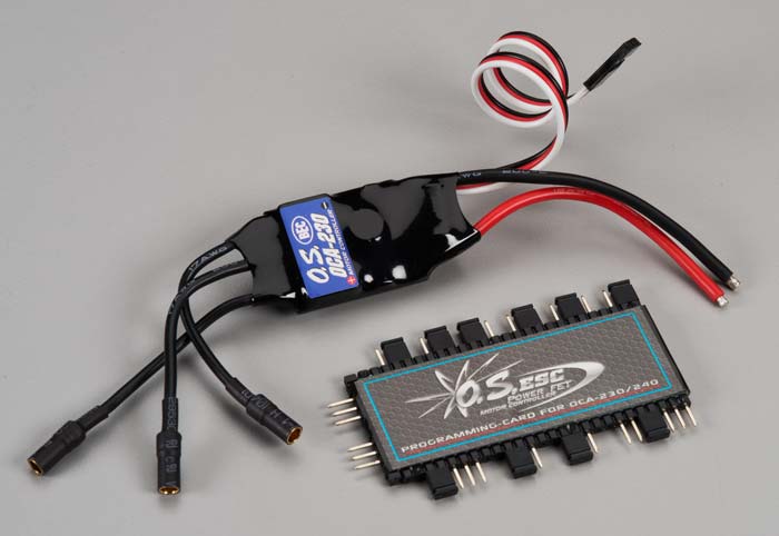 O.S. MAX OCA-230 w/Programming Card OCP-2