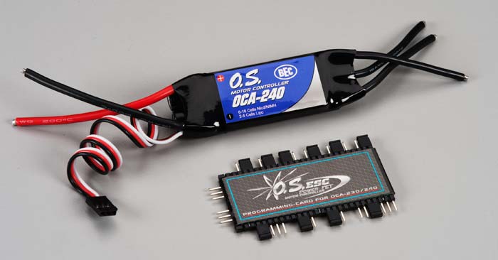 O.S. MAX OCA-240 w/Programming Card OCP-2