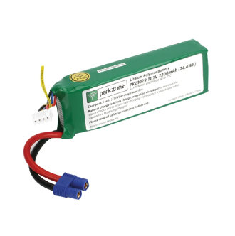 Parkzone 11.1V 2200mAh 3S 25C LiPo Battery