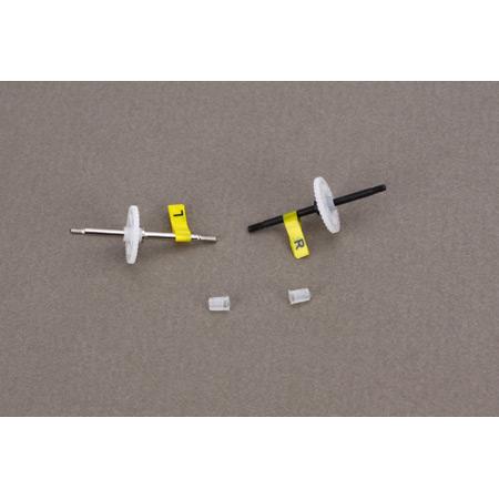 Parkzone Mosquito Prop Shaft with Gear Normal and reverse
