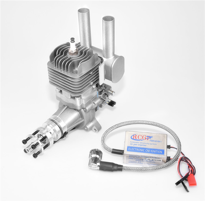RCGF 35cc Gas Engine Rear Exhaust