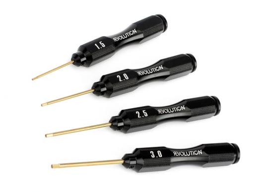 Revolution Hex Driver Set 4 pc 1.5/2.0/2.5/3.0mm