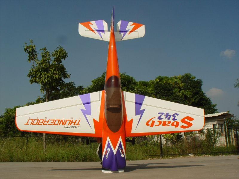 Pilot RC - Sbach 342 107" - 36% Orange