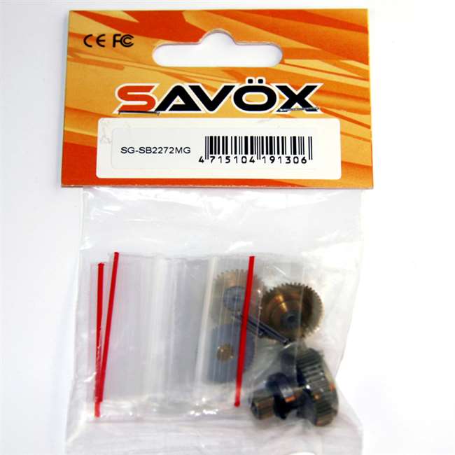 Savox SB2272MG SERVO GEAR SET WITH BEARINGS