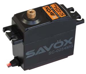 Savox SC-0254MG Standard Digital Servo DC Motor