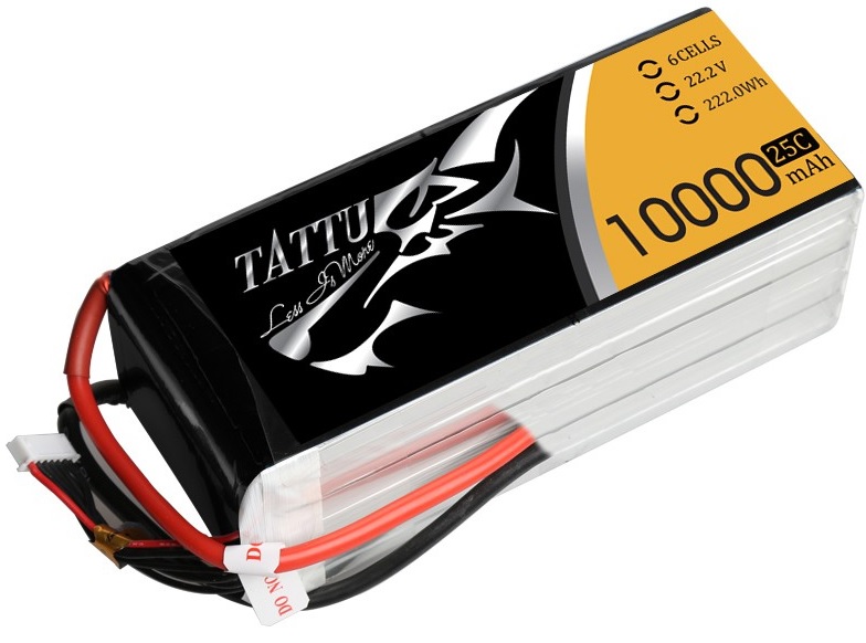 Tattu 10000mAh 22.2V 25C 6S1P