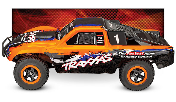 Traxxas 1/10 Slash 4X4 4Wd W/ Tsm Orange