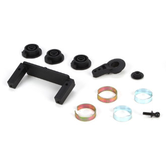 Vaterra V100 Steering Servo Saver Set & Servo Mounts
