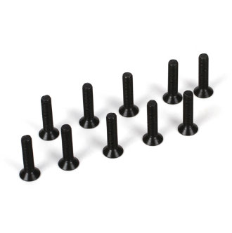 Vaterra V100 M3 x 14mm Flat Head Screw (10)