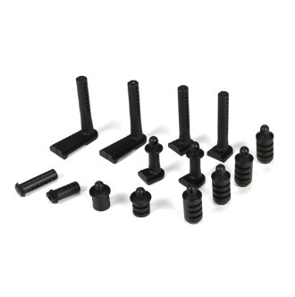 Vaterra Glamis Uno Body Mount Set, Front & Sides