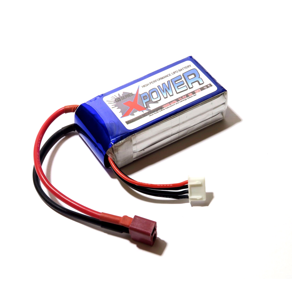 XPOWER 1000mAh 3s 11.1V25C LiPo