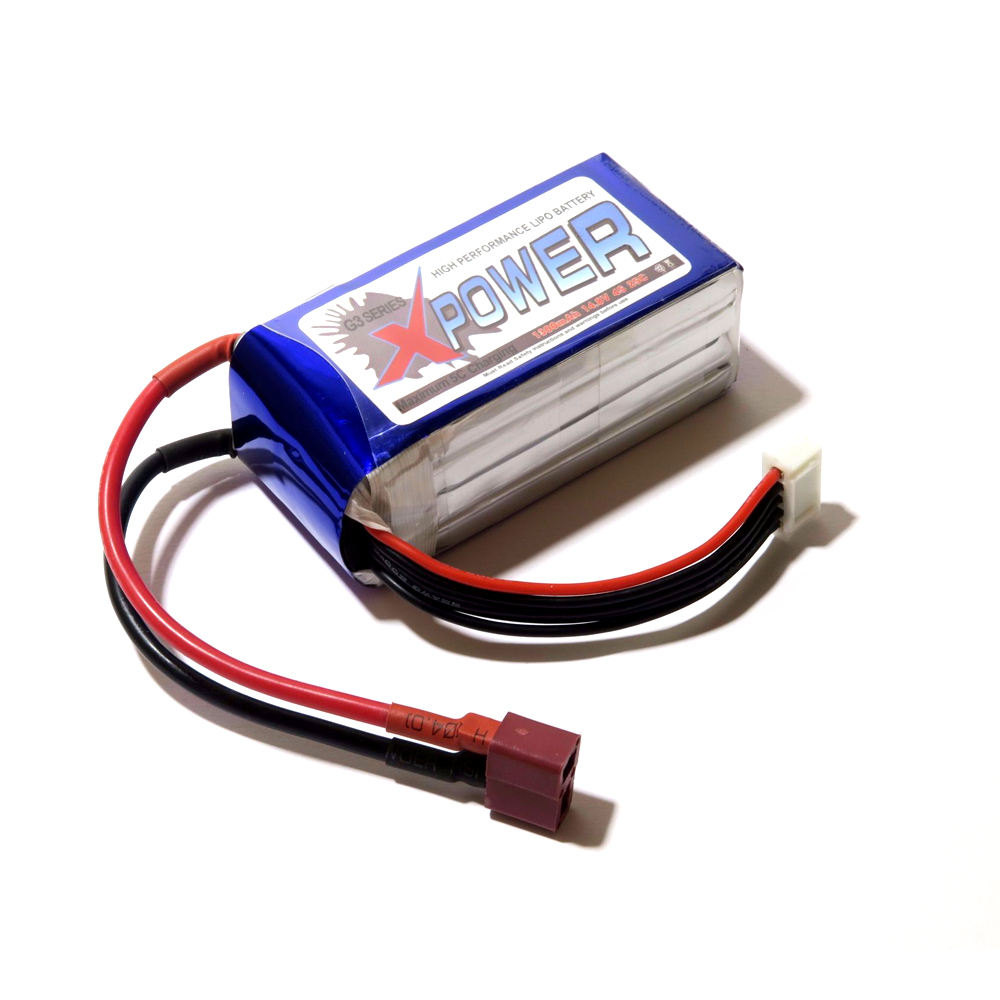 XPOWER 1300mAh 4s 14.8V 25C LiPo