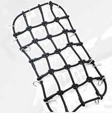 Yeahracing 1/10 RC Crawler Scale Access Luggage Net Black
