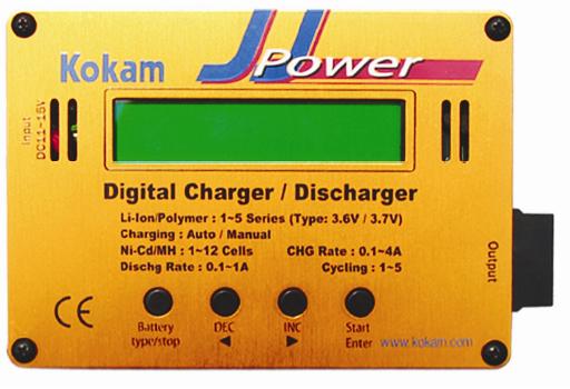Kokam JJ Power Digital Charger - Kokam