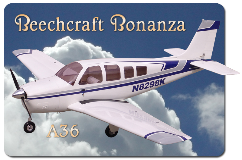 ESM Bonanza T-36 (Grey/Blue) 150 - 180 ARF