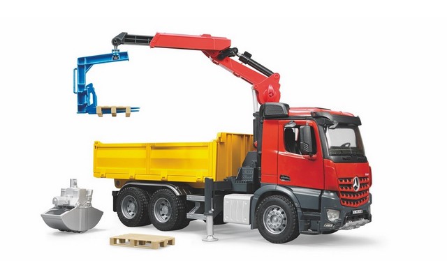 Bruder Mercedes-Benz Arocs Construction Truck with Accessories