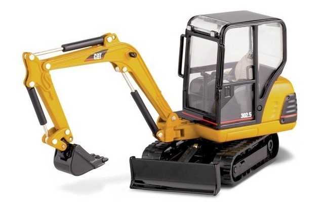 CAT/Norscot 1/32 302.5 Mini Hydraulic Excavator with Work Tools