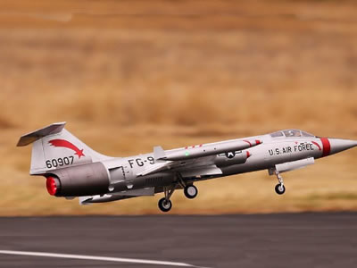 Freewing F-104 Starfighter Silver 90mm EDF Jet - PNP