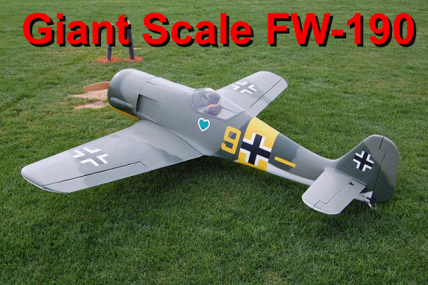 Cymodel FW 190 100cc