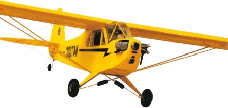 Greatplanes Goldberg Aniversary Cub 40-61 Kit