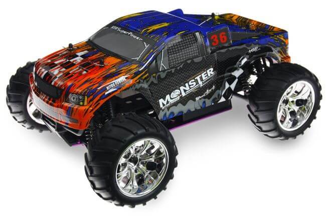 HSP 1/10 Nitro Power Monster Tyrannosaurus