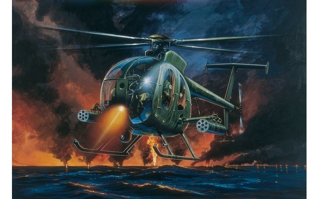 Italeri 1/72 AH-64 Night Fox