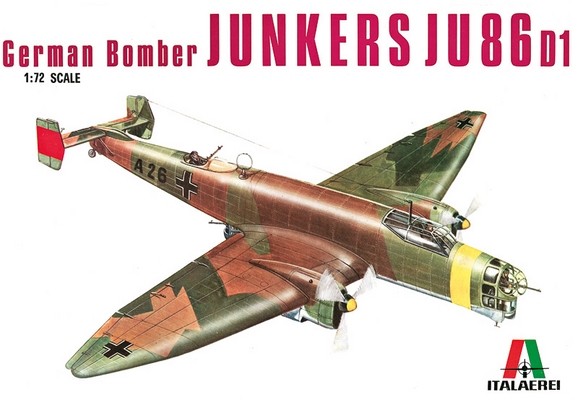 Italeri 1/72 Junkers JU-86D - Vintage Special Edition